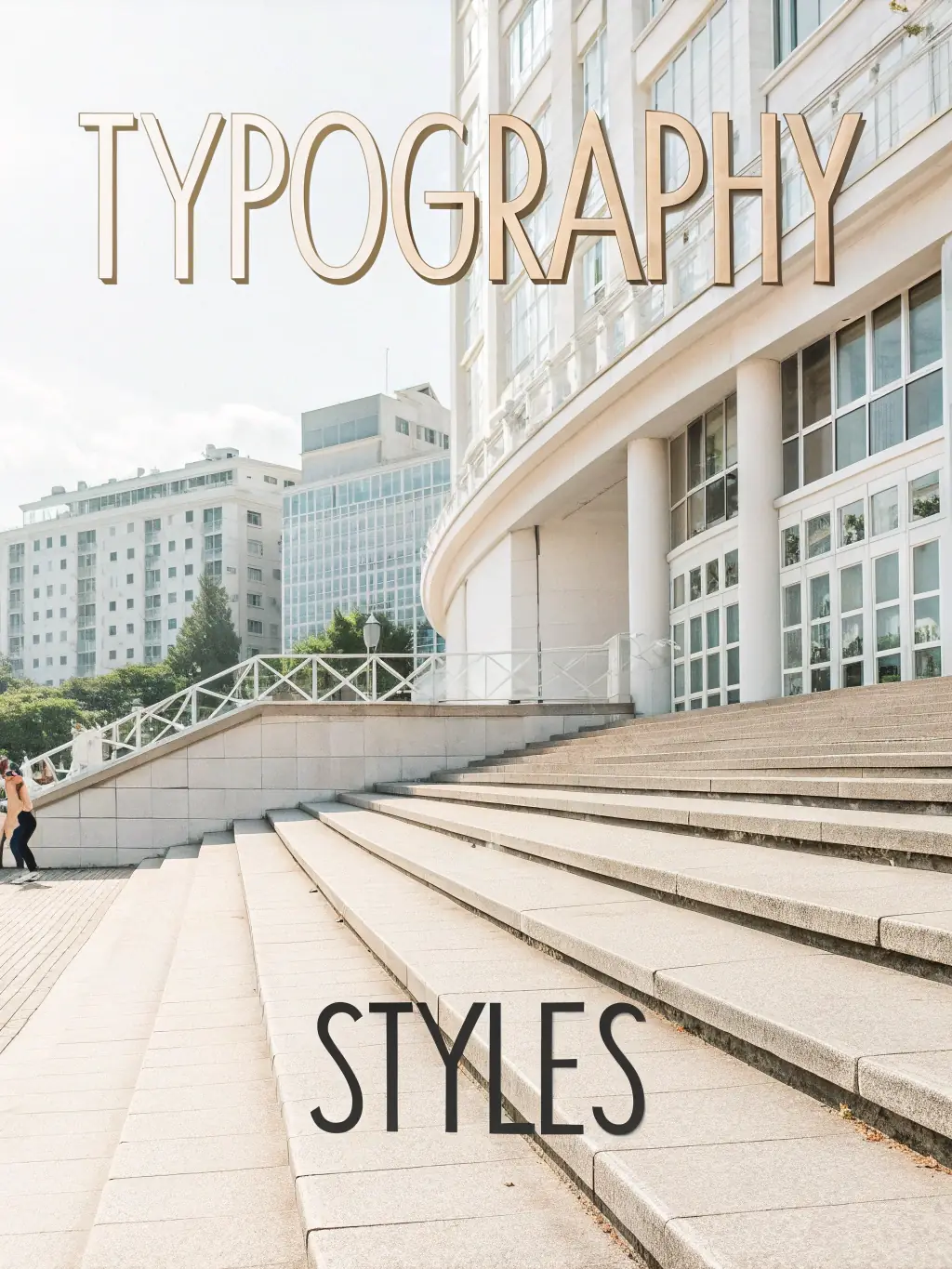 A digital illustration showcasing a variety of typography styles and creative layouts, highlighting Studio Kreska's expertise in unique typography and minimalist design.